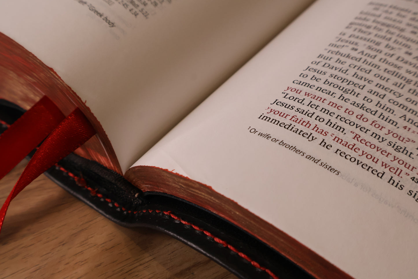 NEW Bible ESV "Fire & Brimstone" - Minor Flaws