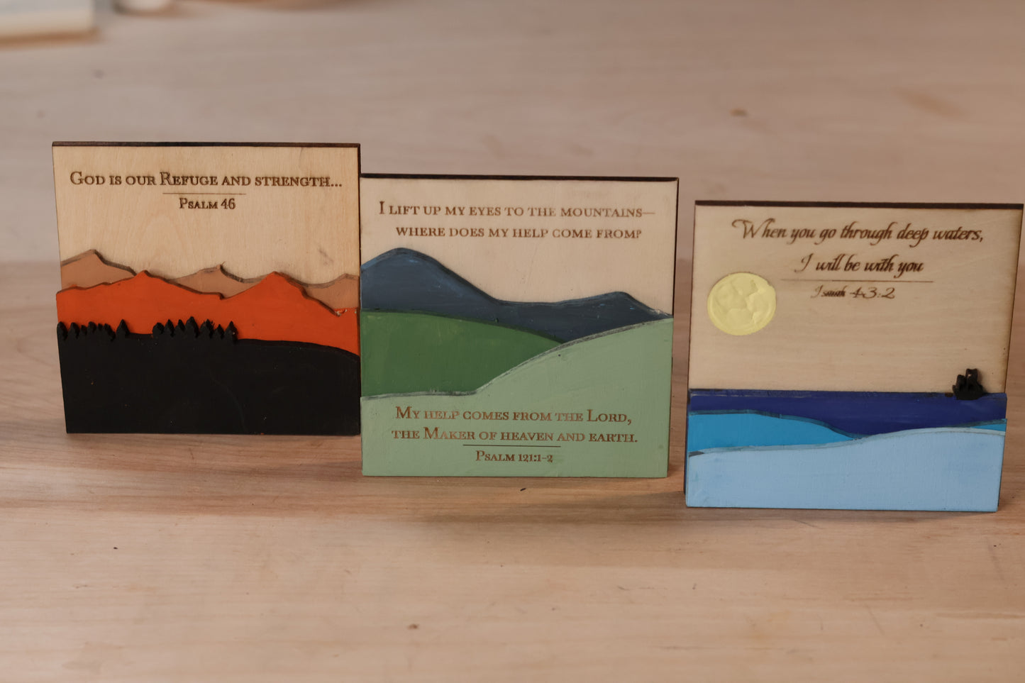 Desk Scripture Display