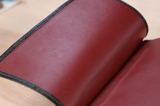 NEW Bible KJV Black Goatskin - "King Alfred"