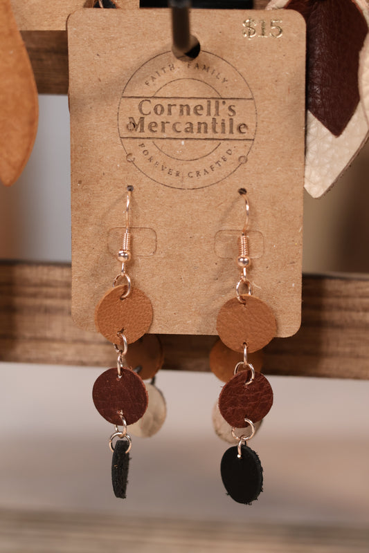 Leather Earrings
